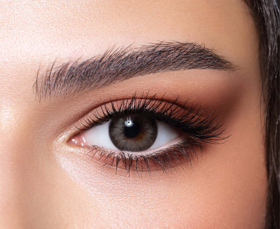 Diamond Almond Grey Lens