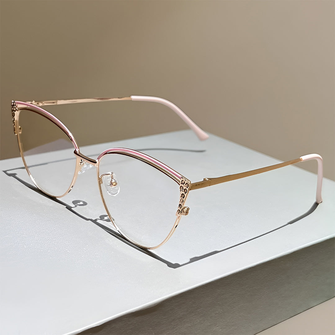 Buy Unisex Half Rimless Eyeglasses Online Pakistan – Opticalmart