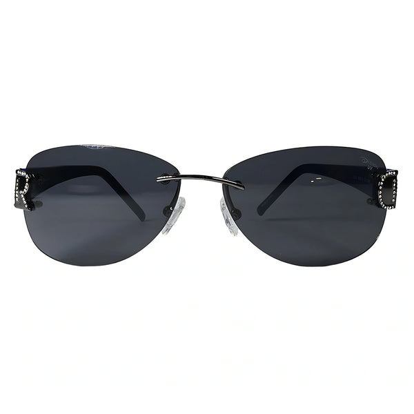 Ovision 3228 - Gem Stone Rimless Sunglasses