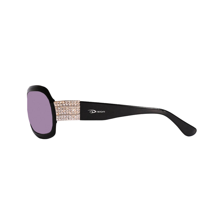 Ovision 3305-S - Rectangle Gem Stone Sunglasses