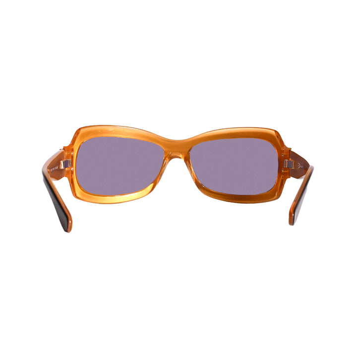 Ovision 3305-S - Rectangle Gem Stone Sunglasses