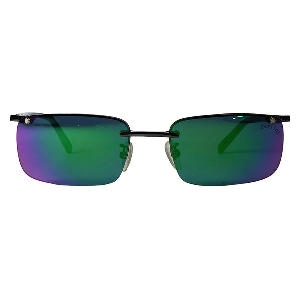Destiny 3539 - Unisex Half Rimless Sunglasses