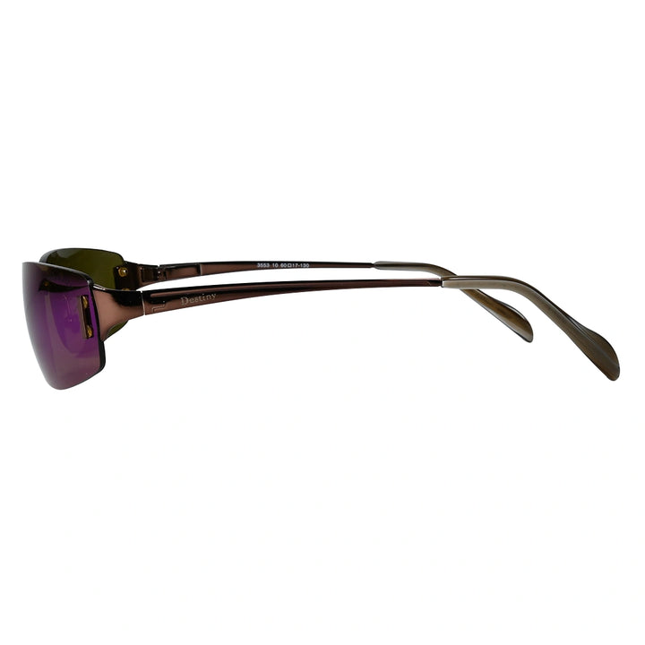 Destiny 3553 - Unisex Metal Rimless Sunglasses