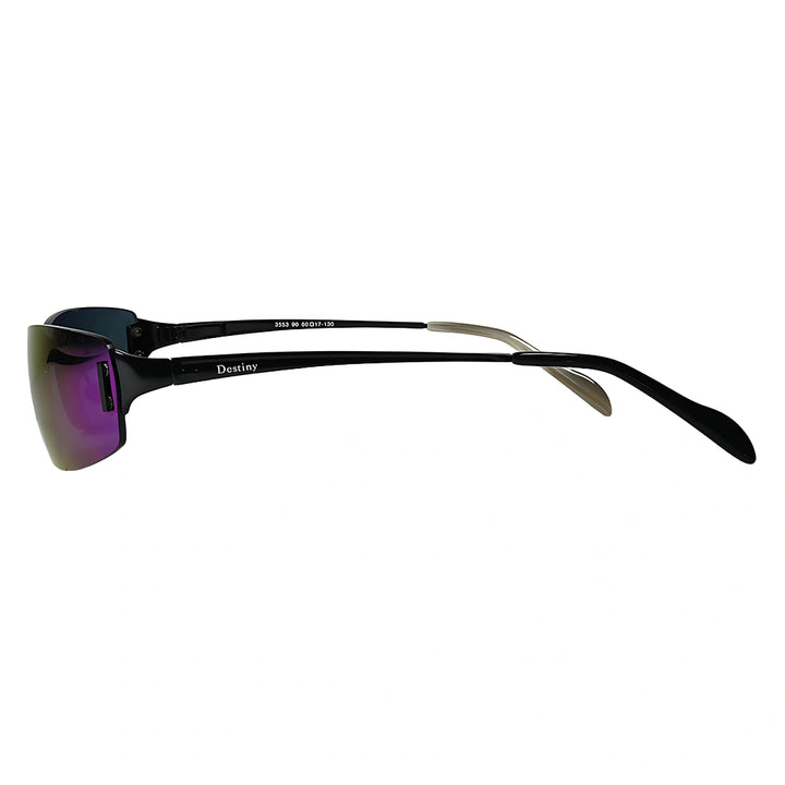 Destiny 3553 - Unisex Metal Rimless Sunglasses
