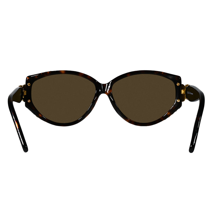 Roccobarocco 5678 - Women Gemstone Oval Sunglasses