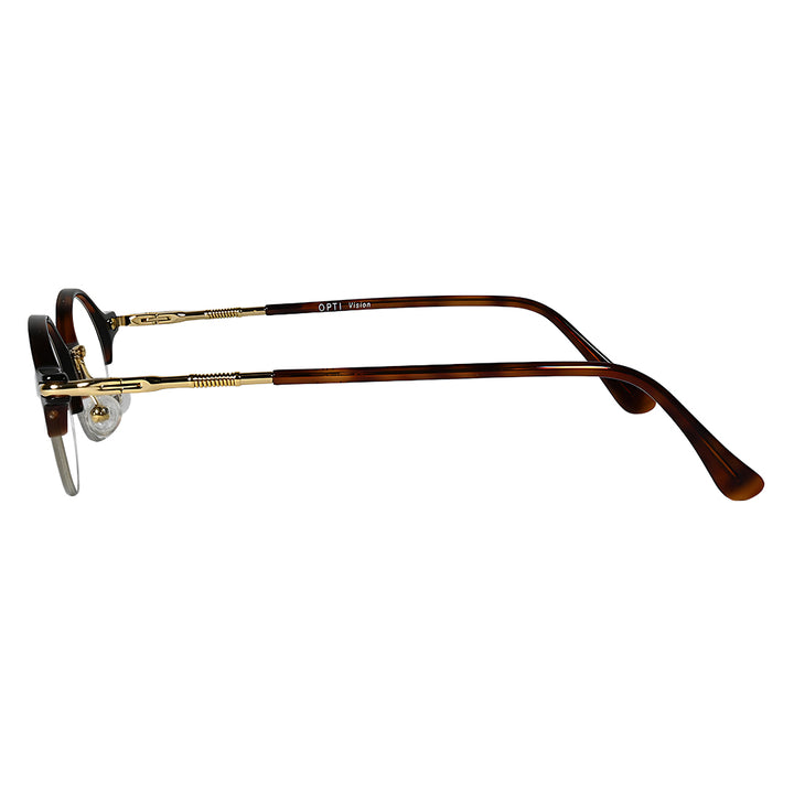 Ovision 6821R - Round Plastic Eyeglasses