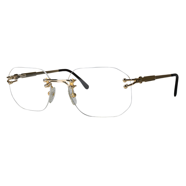Roccobarocco 7618 - Men Rimless Frame Eyeglasses