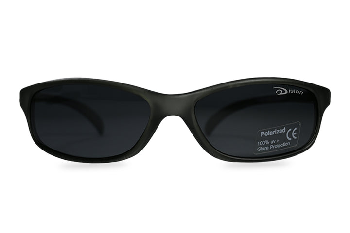 Black Sports Polarized Sunglass