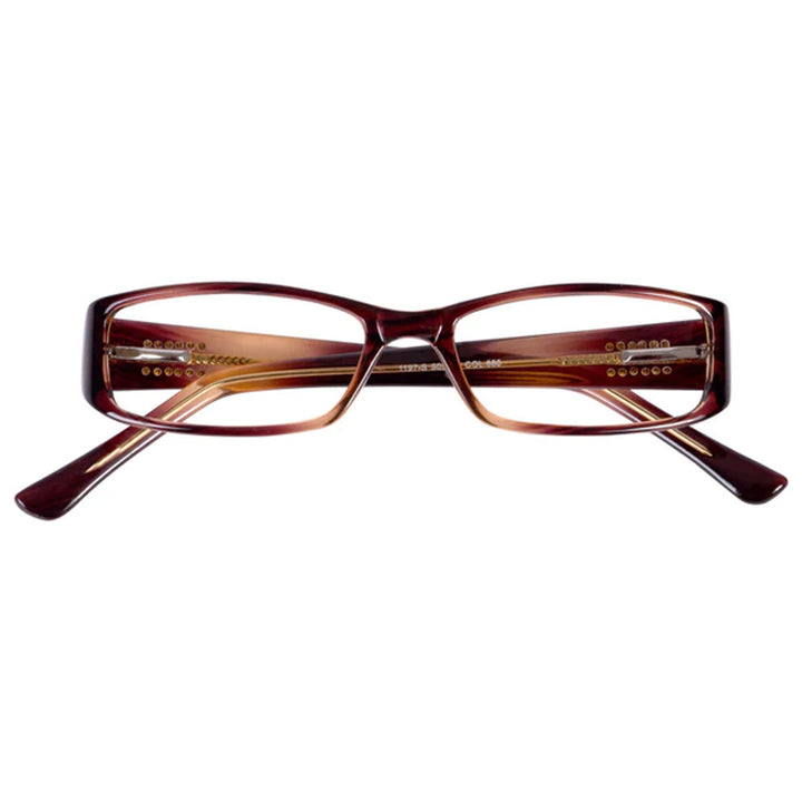 Rectangular Eyeglasses Frame Example Image Rectangle Eyeglass Frame For Women - Optical Mart Store – Opticalmart