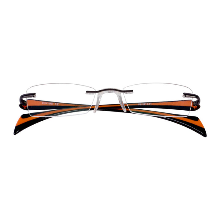 PoleOptik K-2213-01 - Rectangle Frame Eyeglasses