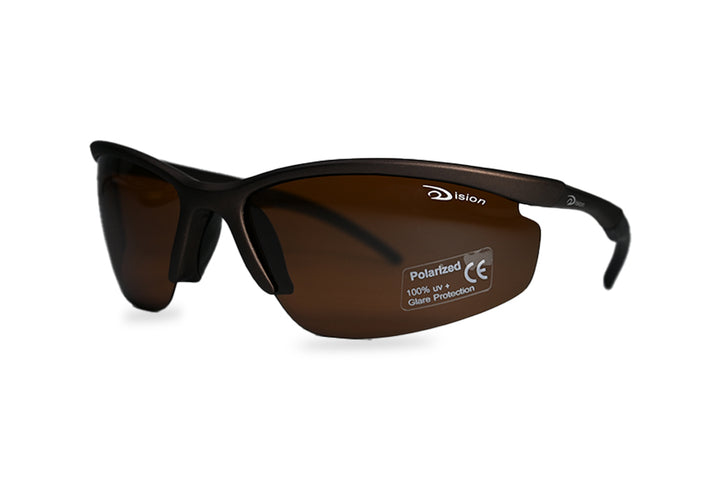 Brown Sports Polarized Sunglass