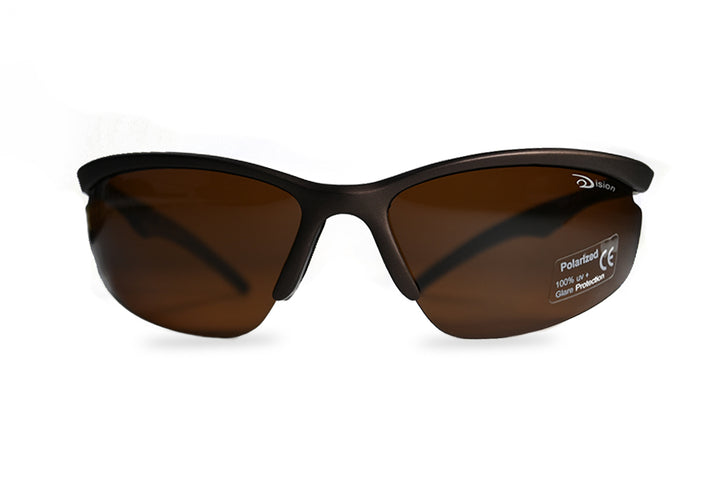 Brown Sports Polarized Sunglass