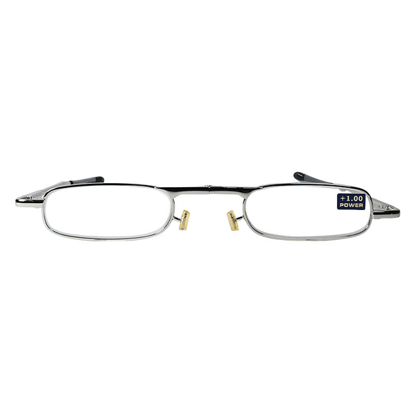 Reading Glass Lips Stick Reading - Silver Eyeglasses