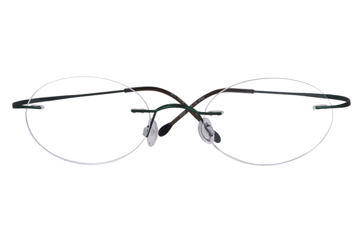 Unisex Oval Eyeglasses