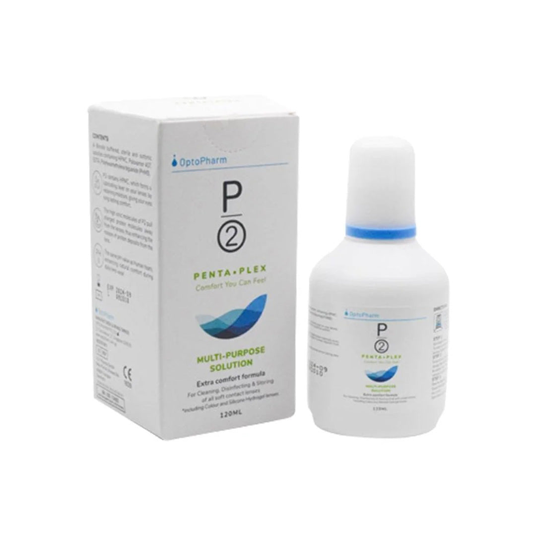 Penta Plex P2 Multi Purpose Contact Lens Solution - 120ML – Opticalmart