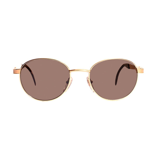 Revival R-811 - Unisex Gold Sunglasses