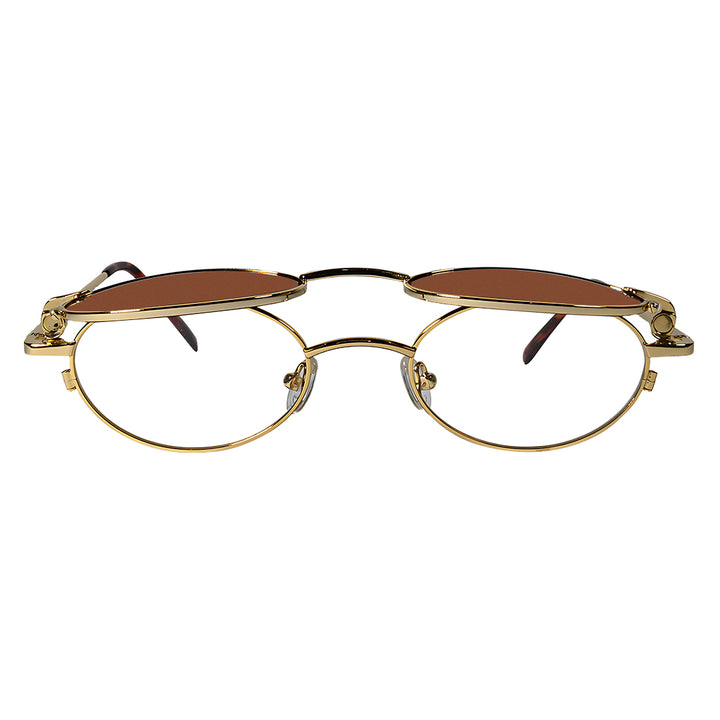 Sleek Line Sl607 - Clip-on Metal Sunglasses