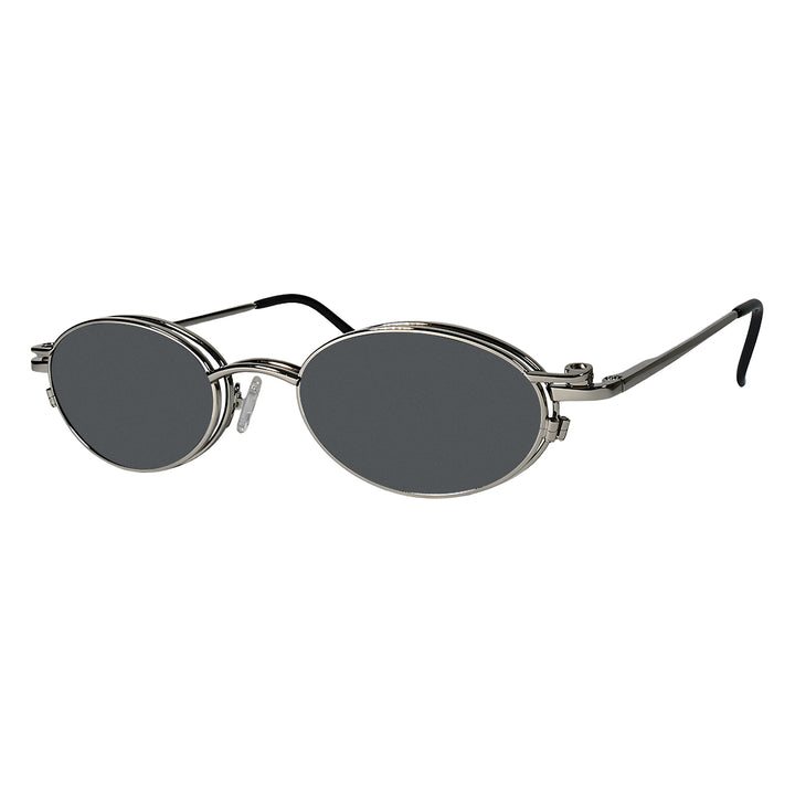 Sleek Line Sl607 - Clip-on Metal Sunglasses