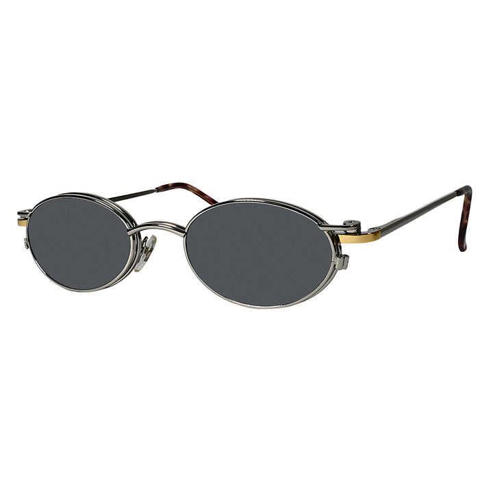 Sleek Line Sl607 - Clip-on Metal Sunglasses