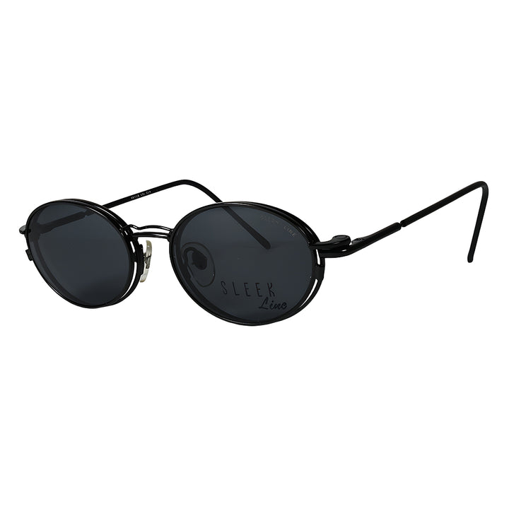 SleekLine SL608 - Oval Frame Clipon Sunglass