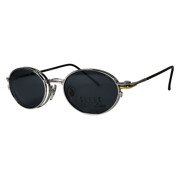 SleekLine SL608 - Oval Frame Clipon Sunglass