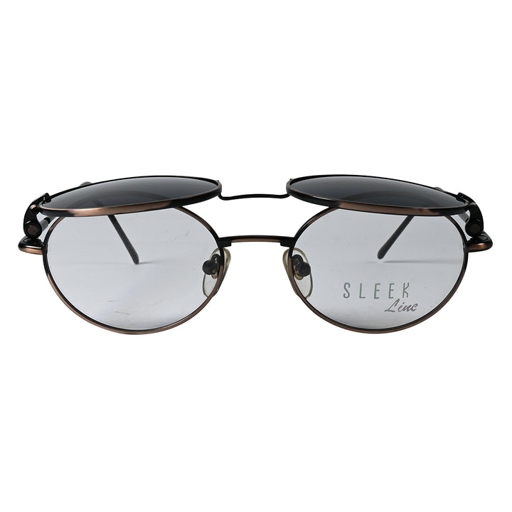 SleekLine SL608 - Oval Frame Clipon Sunglass