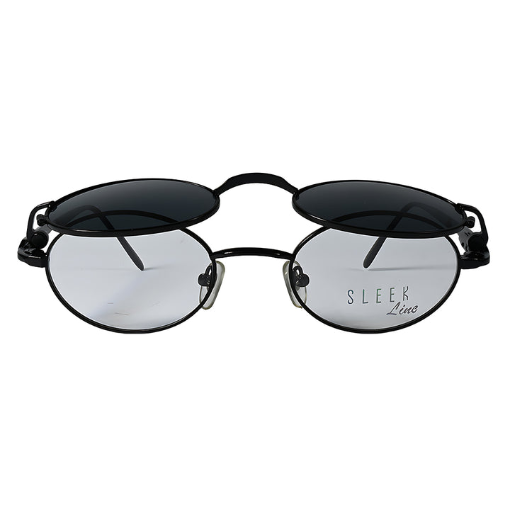 Sleek Line SL612 - Magnetic Clipon Oval Sunglasses