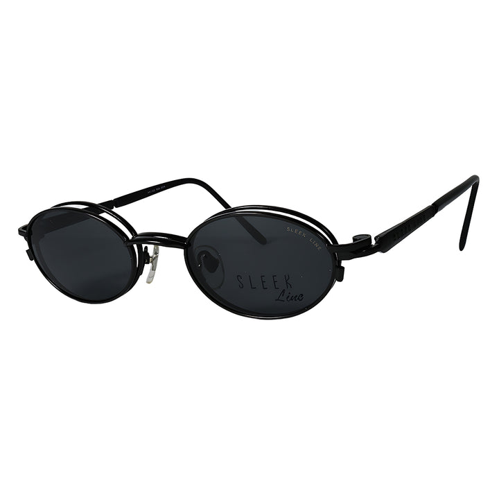 Sleek Line SL612 - Magnetic Clipon Oval Sunglasses