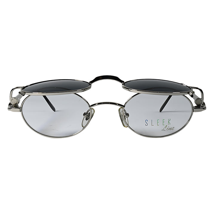 Sleek Line SL612 - Magnetic Clipon Oval Sunglasses