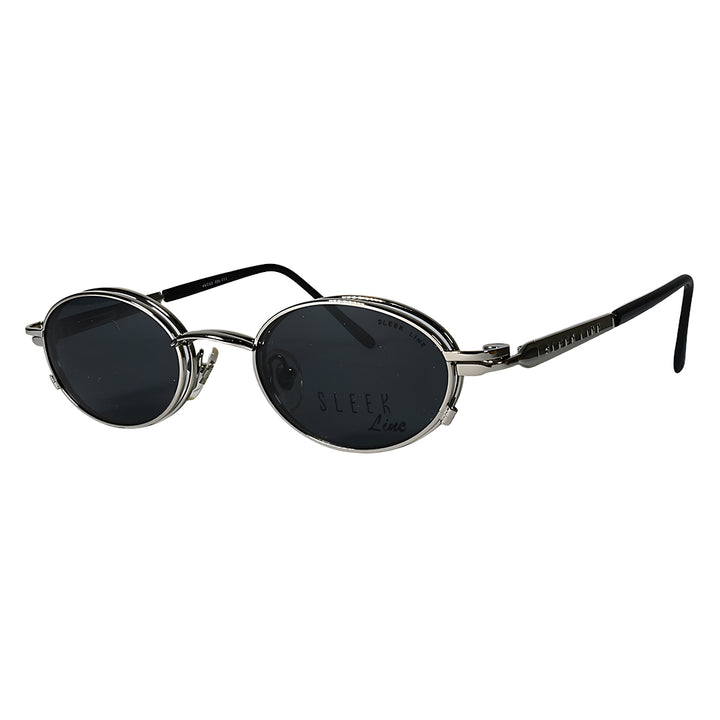 Sleek Line SL612 - Magnetic Clipon Oval Sunglasses