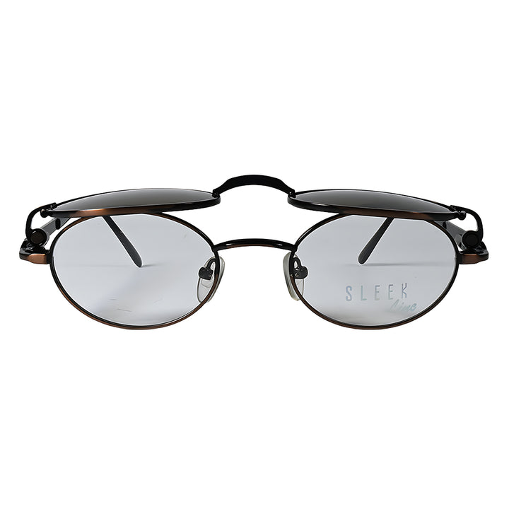 Sleek Line SL612 - Magnetic Clipon Oval Sunglasses