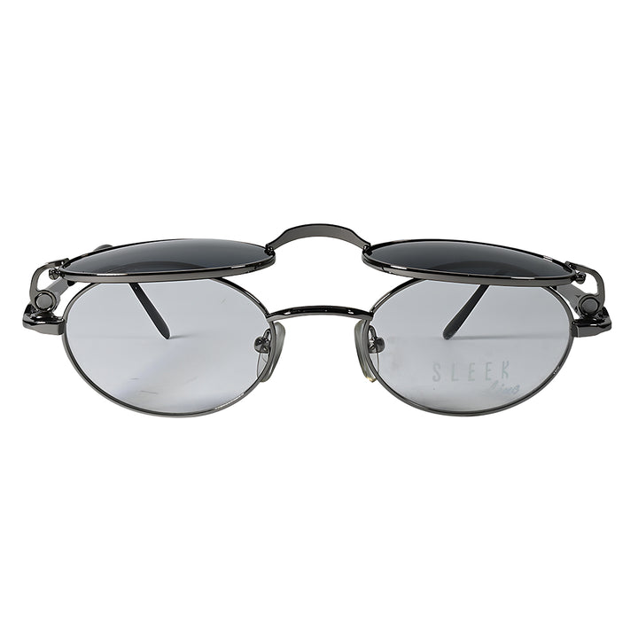 Sleek Line SL612 - Magnetic Clipon Oval Sunglasses