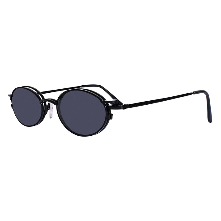 Sleek Line Sl607 - Clip-on Metal Sunglasses