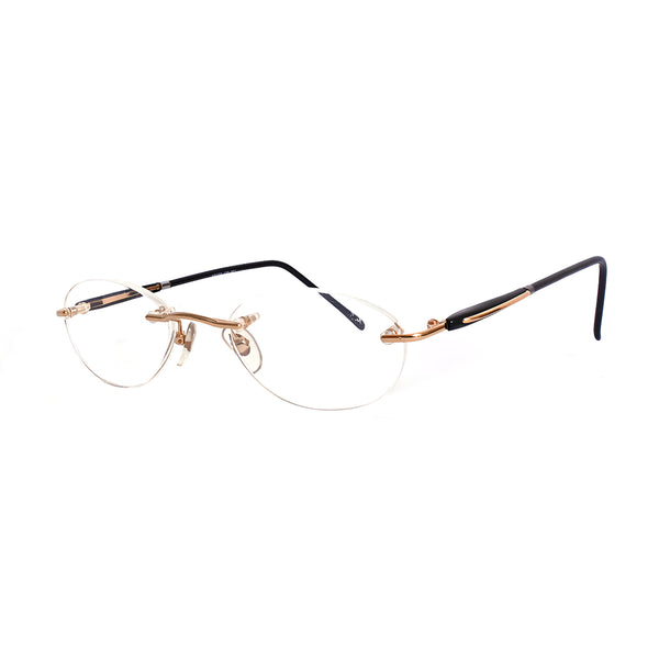 Sleek Line Sl-338 - Unisex Rimless Eyeglasses
