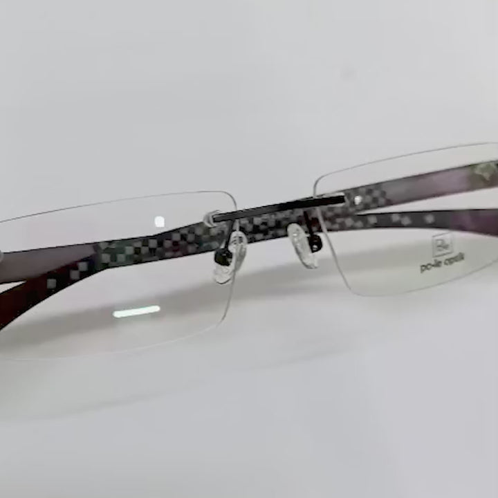 PoleOptik KE-3483-01 - Rectangle Frame Eyeglasses