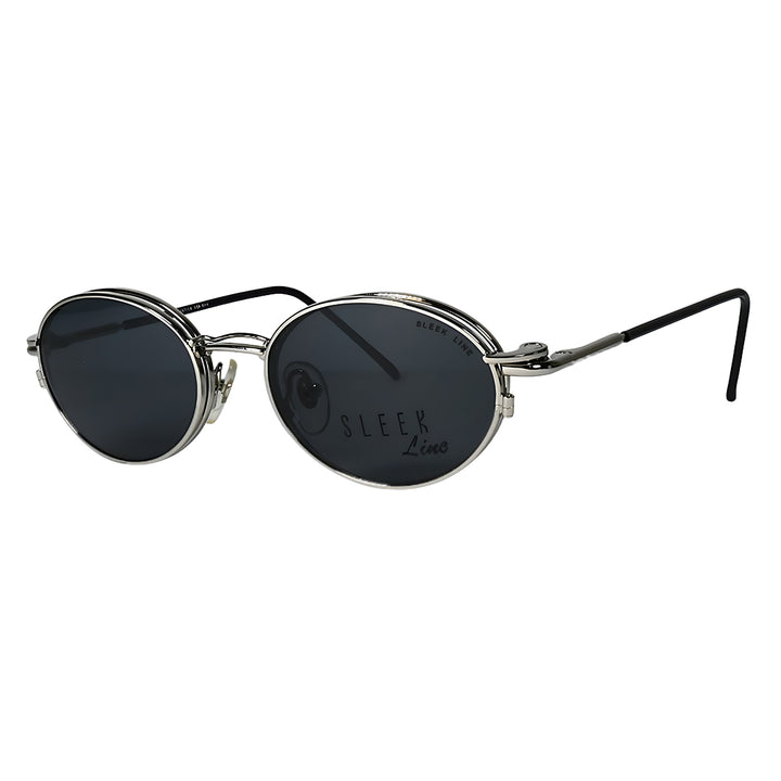 SleekLine SL608 - Oval Frame Clipon Sunglass