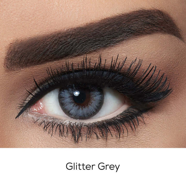 Diamond Glitter Grey Lens